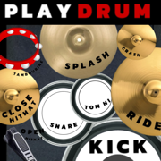 Play DRUM - Toque Bateria Real