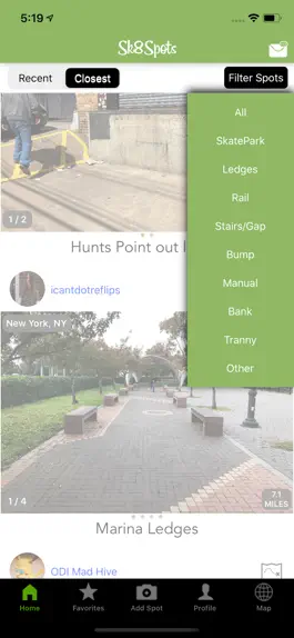 Game screenshot Sk8Spots - Skateboard Spots hack