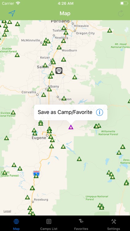 Oregon – Camping & RV spots screenshot-3