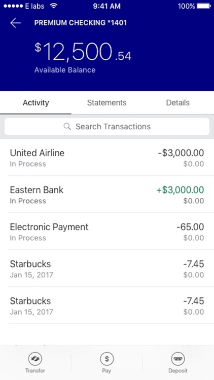Eastern Bank - Mobile Banking