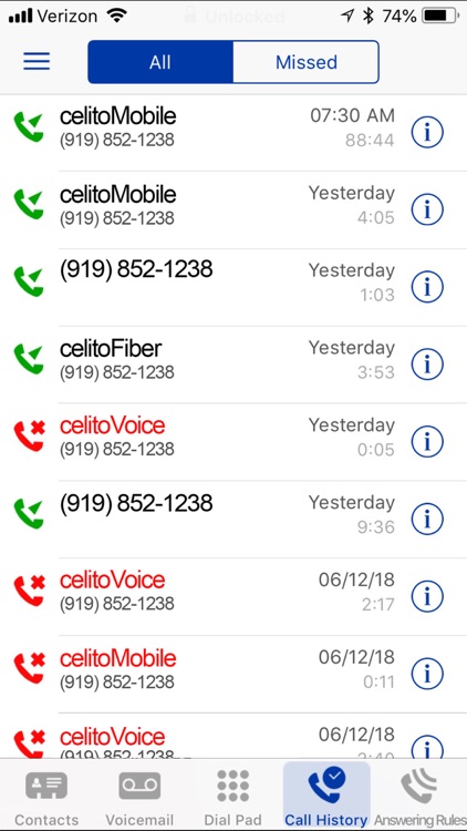 celitoMobile for celito Voice screenshot-3
