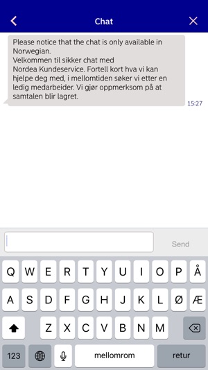 Nordea Mobilbank Norge On The App Store