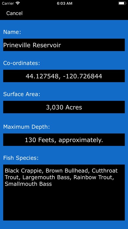 Oregon: Lakes & Fishes