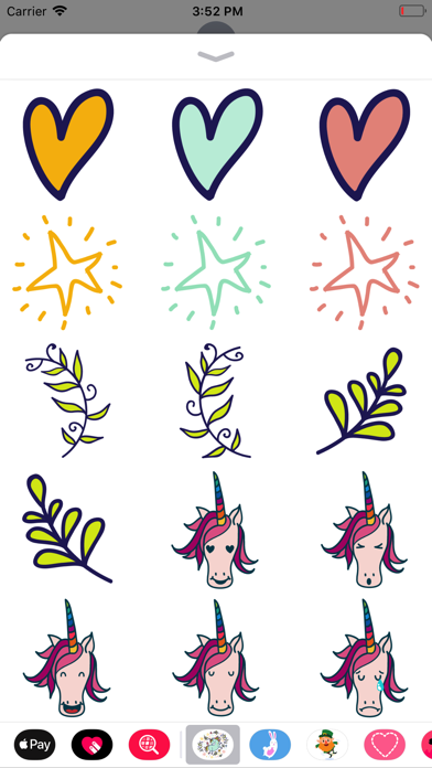 Magical Unicorn Stickers screenshot 2