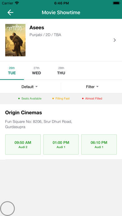 Origin Cinemas screenshot 3