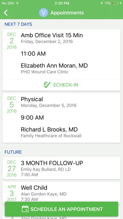 Texas Health MyChart screenshot-3