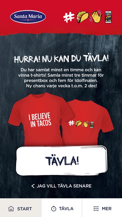 Taco hej mobilen screenshot 3