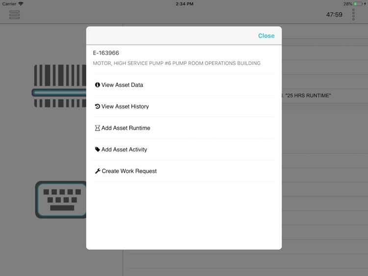 InField Mobile - Operator