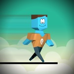 Cloud Line Runner Stick Hero