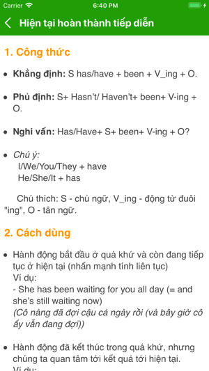 Công thức Ngữ pháp tiếng Anh(圖3)-速報App