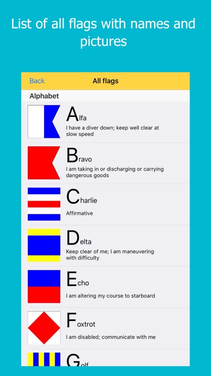 OceanFlags - ICS for seamen