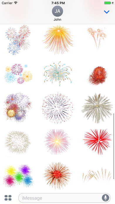 Fireworks Stickers Pack! screenshot 3