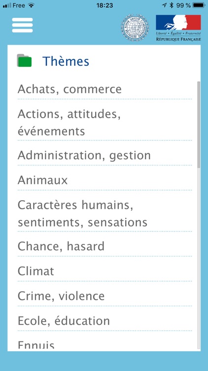 Dictionnaire Francophonie screenshot-5