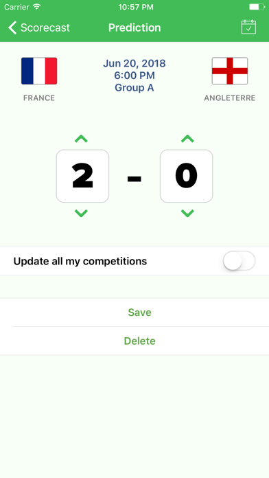 Scorecast - EURO Social Predictions Screenshot 4