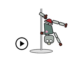 Let's dance with this funny robot