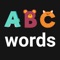 Learn the English alphabet and learn how to write the first words