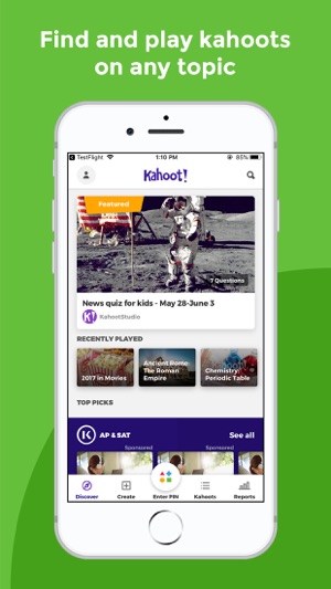 ‎kahoot Play And Create Quizzes On The App Store 
