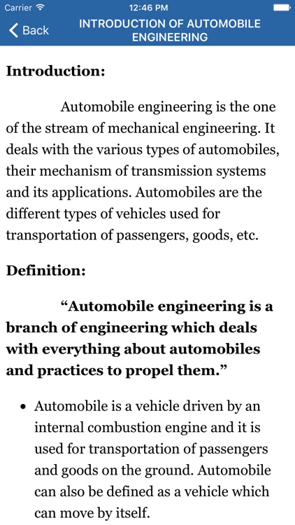 Automobile Engineering App screenshot-3