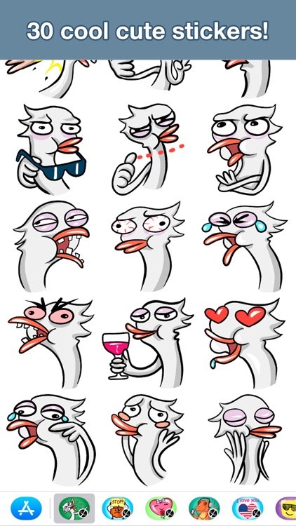 Crazy goose - Stickers screenshot-3