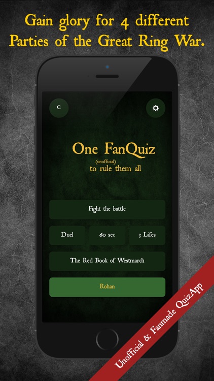 One Quiz to rule them all