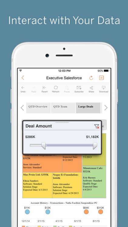 Tableau Mobile for BlackBerry