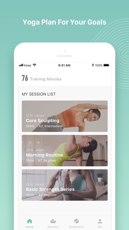 Keep Yoga-Meditation & Fitness screenshot-4