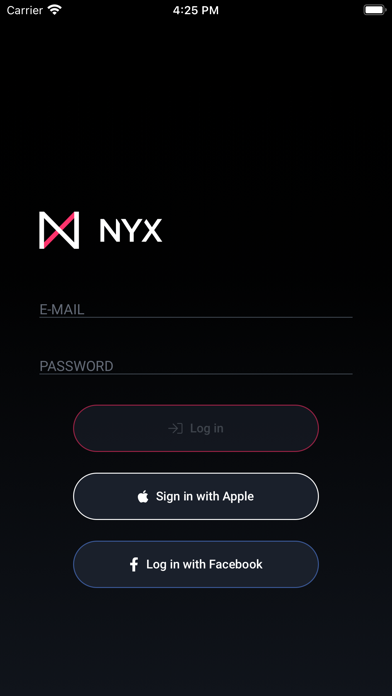 How to cancel & delete Nyx - nightlife platform from iphone & ipad 1