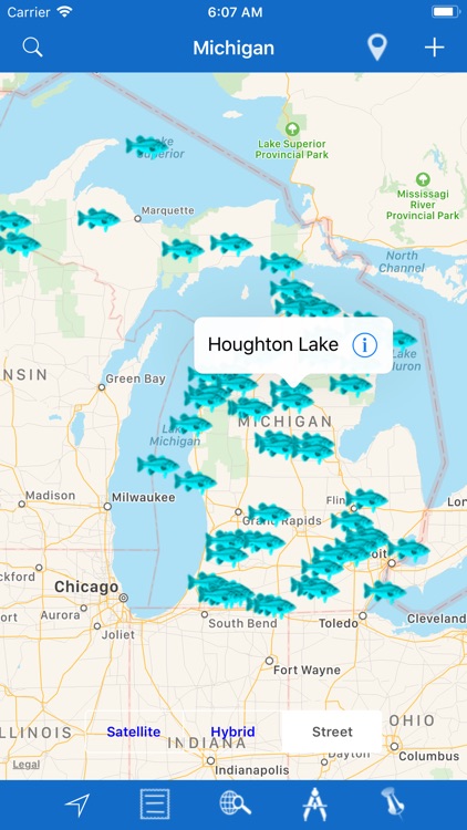 Michigan: Lakes and Fishes