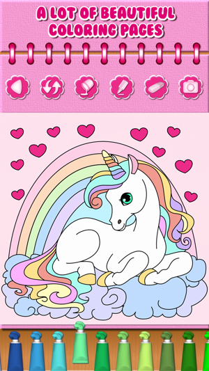 ‎Pony Unicorn Coloring Book On The App Store