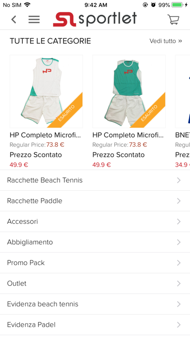 Sportlet screenshot 2