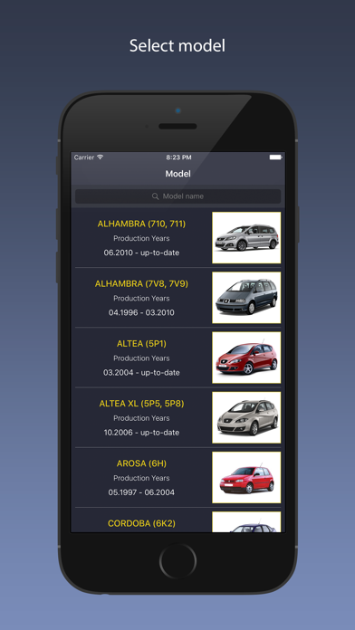 TechApp for SEAT Screenshot 1