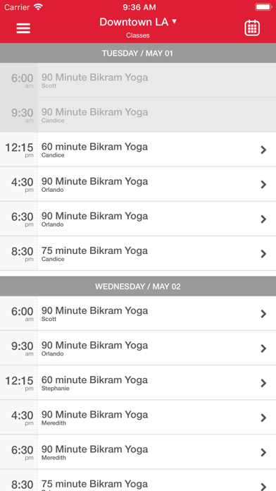 Bikram Yoga Downtown LA screenshot 3