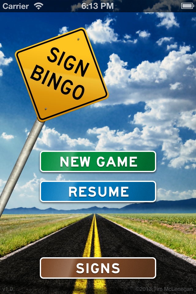 Sign Bingo screenshot 2