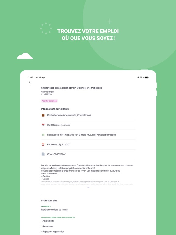 Mes Offres - Pôle emploi Mes Offres - Pôle emploi