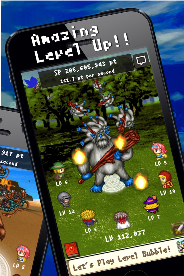 Level Bubble defeating Dragon screenshot 2