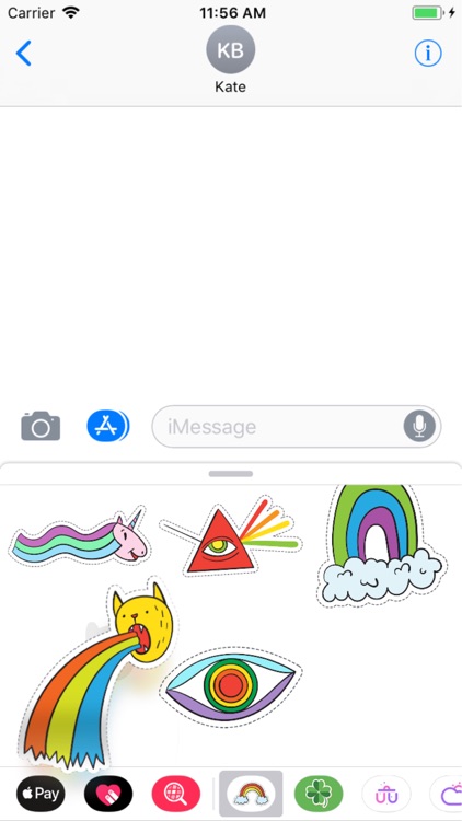 Rainbow Stickers Pro