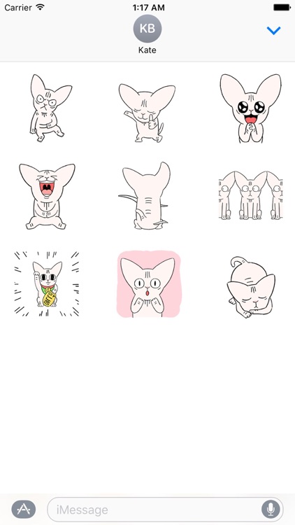 Animated Sphynx Cat Sticker