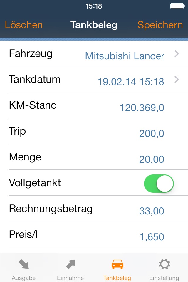 WISO Mein Geld Belegerfassung screenshot 3