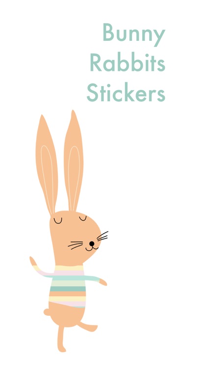 Bunny Rabbits Stickers