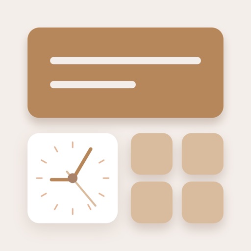 Icon Theme: Minimalist,Neutral iOS App