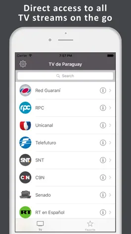 Game screenshot TV de Paraguay - TV paraguaya mod apk