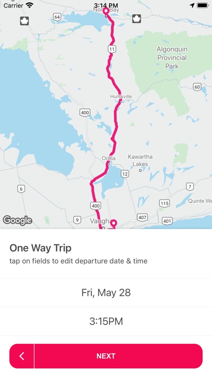 Weav - Schedule Shared Rides