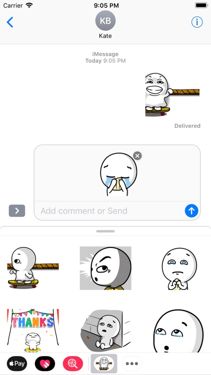 Style Boy Animated Stickers