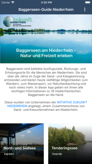 Baggerseen-Guide Niederrhein