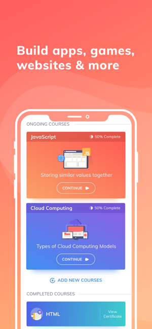 ‎Programming Hub: Learn to code Screenshot