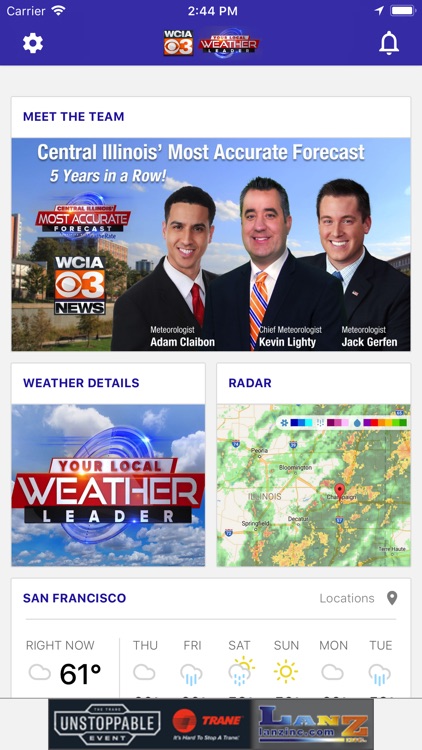 WCIA 3 Weather