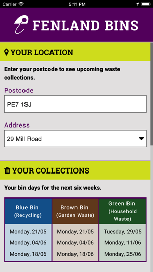 Fenland Bins(圖1)-速報App