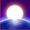 Get a good luck at the globe while checking the weather with Weather Now