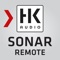 The SONAR REMOTE app offers complete and convenient control of HK Audio SONAR Xi series loudspeakers