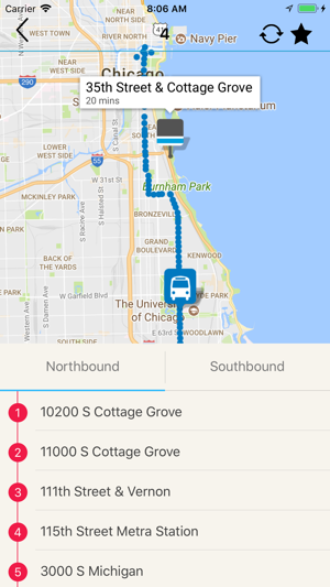 Chicago Bus Tracker